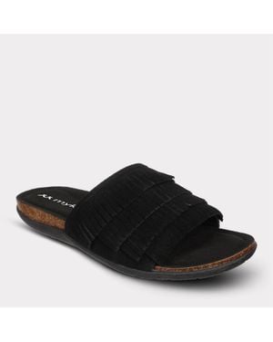Mykos Clea Slide Sandal - Black