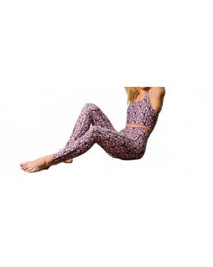 Lovyt Printed Legging - Black