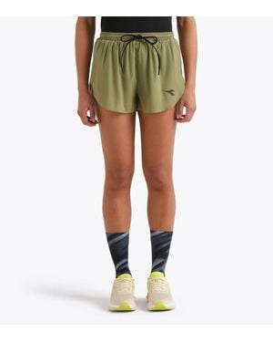 Diadora Super Light Fibrazero Split Short - Green