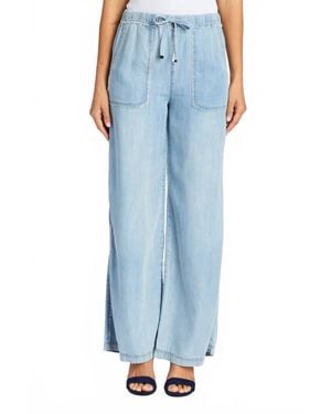 Tractr Mid Rise Lounge Pant - Blue
