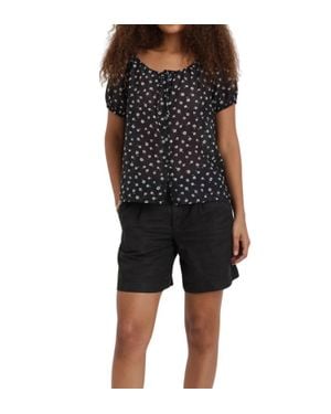 Alex Mill Rose Top - Black
