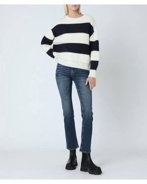 Berenice Stripe Sweater - Blue