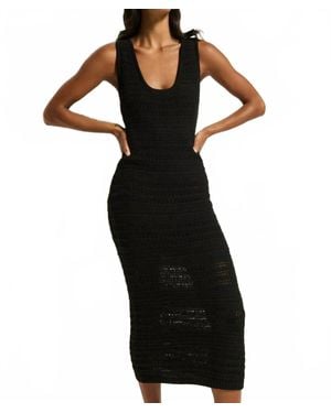 Nation Ltd Carrer Sweater Dress - Black