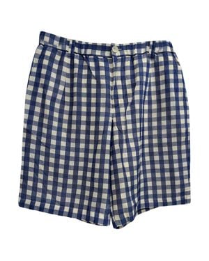 Jacquemus Le Short Gelati Pleated Shorts - Blue
