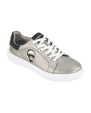 Karl Lagerfeld Karl Head Lf4S1019 Sneakers Shoes Zpo3761 - Metallic