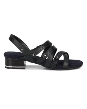 Drew Adjustable Dress Sandal - Black