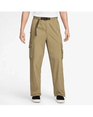 Nike Kearny Cargo Parachute Pants - Natural