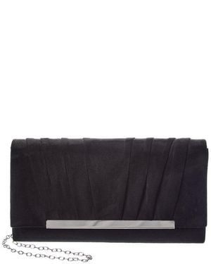 Rene Ruiz Chain Envelope Clutch - Black