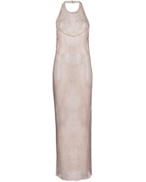 Jonathan Simkhai Inaya Halterneck Maxi Dress - White