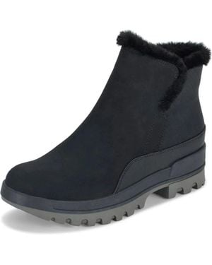 BareTraps Noemi Boots Faux Shearling Lined Winter Bootie Hawk186 - Black