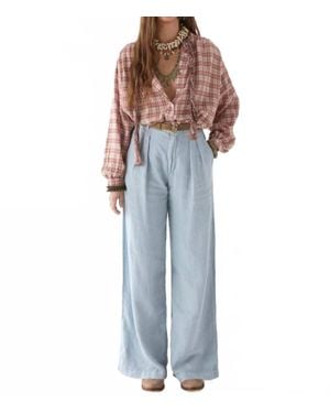 MAISON HOTEL Marisa Pants - Blue