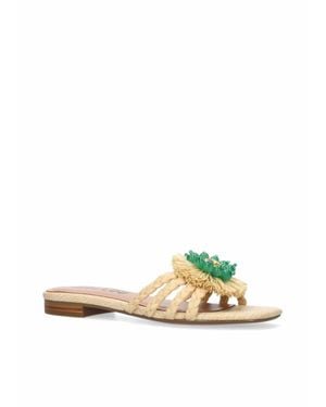 Bibi Lou Vavin Flower Slide - Metallic
