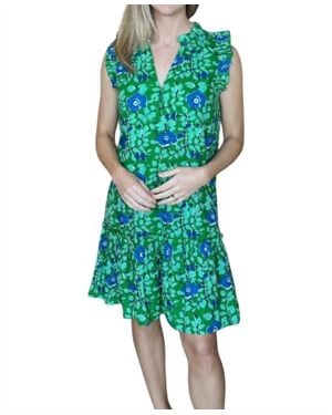Fitzroy & Willa Nikki Dress - Green