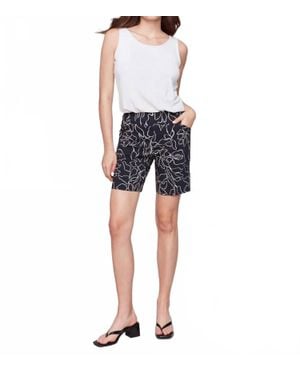 Charlie b Mid-Rise Pull On Short - Gray