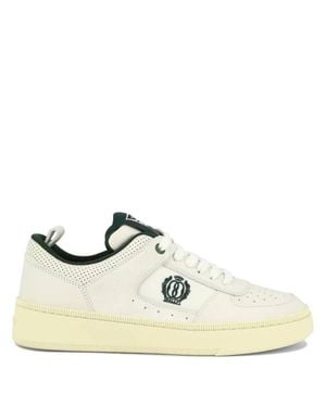 Bally Riweria Raise Leather Sneakers, Brand Size 35 Us Size 4.5 - White