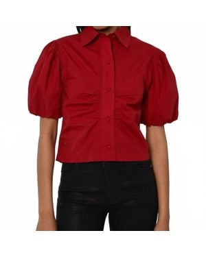 LOVE THE LABEL Jamie Top - Red