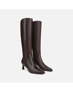 Naturalizer Deesha I8394L3206 Boot Chocolate Snip Toe Knee High Hawk3094 - Brown
