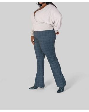 Lyssé E Wide Leg Pant - Blue