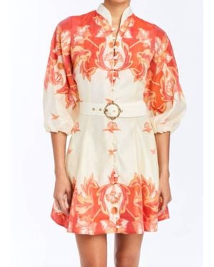 mestiza Valencia Mini Dress - Red