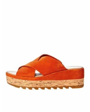 Sorel Joanie Slingback In Desert Sun, Tranquil Yellow - Orange