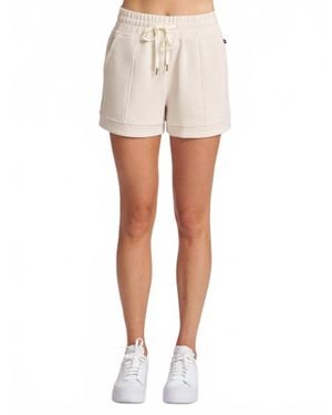 Thrive Societe Ultraluxe Pintuck Short - White