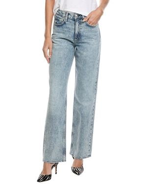 Rag & Bone Shea High-rise Full Calhe Relaxed Straight Jean - Blue
