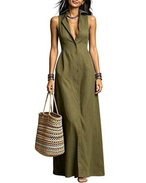 Vincent Maxi Dress - Green