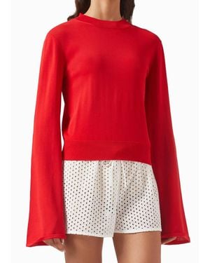 Solid & Striped Babetta Sweater - Red