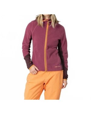 Kari Traa Ragnhild Ski Long Sleeve Fleece Jacket - Yellow