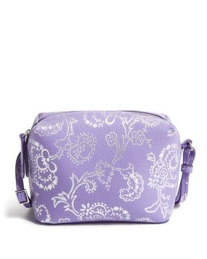 Vera Bradley Outlet Faux Leather Camera Bag Crossbody - Purple