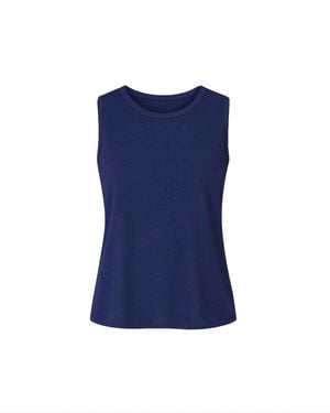 J'Envie/Eli Haven Shell Tank Top - Blue