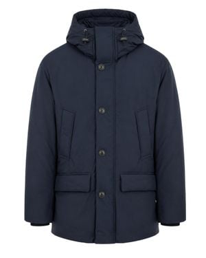 Woolrich Melton Cloud Technical Waterproof Parka - Blue