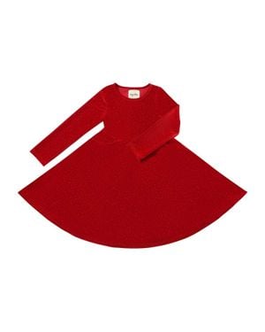 VIGNETTE Girl's Merilee Dress - Red