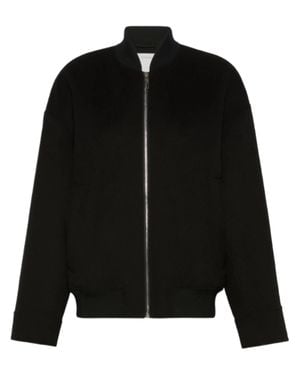 Sportmax Bomber Spxondata Oversized Jacket - Black