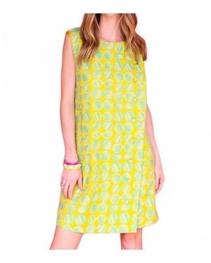 Emily Mccarthy Tory Tunic Spectacle Dress - Yellow