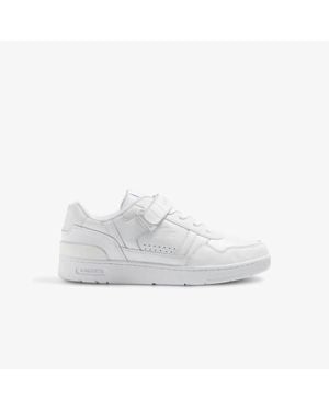 Lacoste T-Clip 46Sma0073-21G Sneaker Leather Sneaker Shoes Ver1062 - White