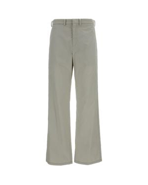 Rier Straight-Leg Cotton Formal Pants - Gray