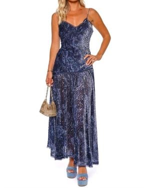 Ulla Johnson Elodie Midi Dress - Blue