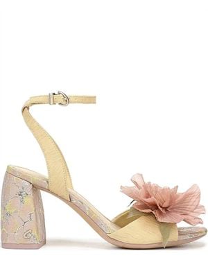 Circus.NY Aria Flower Heel Sandal - Natural