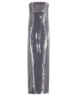 retroféte Kenia Sequin Dress - Gray