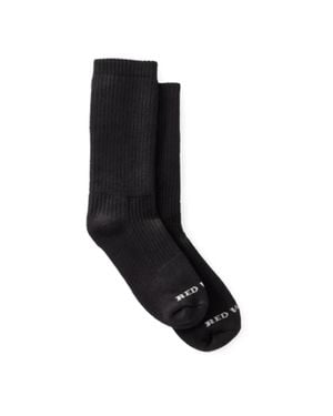 Red Wing Cushion Crew Socks - Black