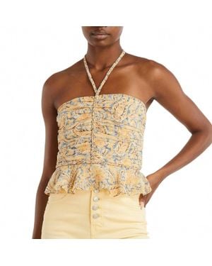 Veronica Beard Arienne Top - Brown