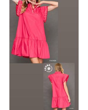 Umgee Dress - Pink