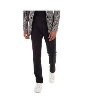 Ami Paris Cigarette Tapered Pants - Black