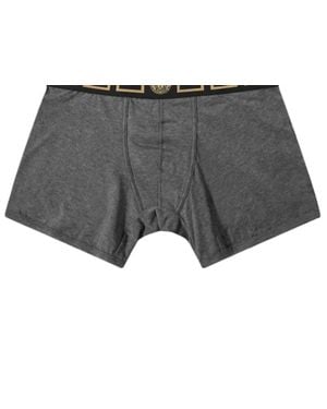 Versace Long Trunk With Greca Border - Gray