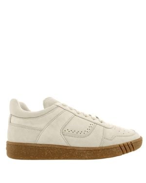 Bally Weky Suede Low-Top Sneakers - White
