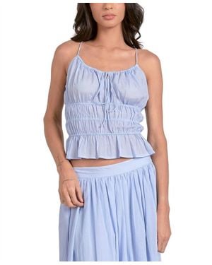 Elan Monica Top - Blue