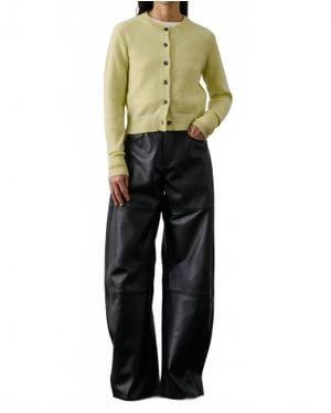 Soeur Griffith Knit Cardigan - Yellow