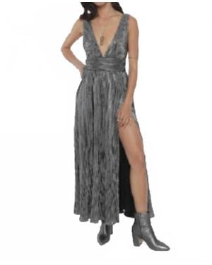 Jen's Pirate Booty Elixir Maxi Dress - Gray