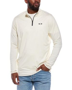 Oakley Gravity Range 1-4-Zip Pullover - White